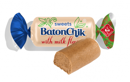 Конфеты БатонChik со вкусом молока (1 кг), Житомирские сладости - 19821