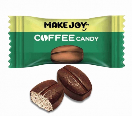 Конфеты карамельные с натуральным кофеином Coffee Candy (500 г или 1,5 кг), Make Joy - 19708