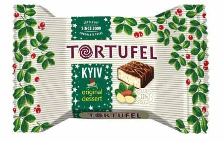 Цукерки Тортюфель Київ (TORTUFEL Kyiv) (1,3 або 1,5 кг), CHOCOBOOM,  Шокобум - 17422