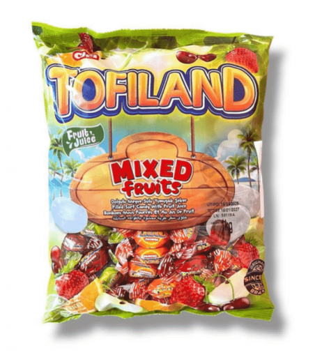 Конфеты жевательные Tofiland Микс (1кг), Elvan (Турция) - 19787
