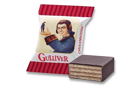 Конфеты Гулливер, Gulliver bite size (1.2 кг), CHOCOBOOM, Шокобум - 19642