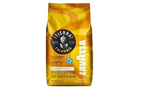 Кава в зернах Lavazza Tierra Colombia ( 1кг/ 6шт/ящ) - 19613