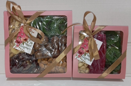 Горіхово-фруктовий набір "Рожевий" (240 грам) - 19768