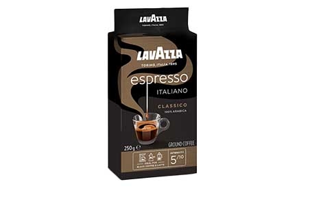 Кофе молотый Lavazza Espresso Italiano, (250г/20шт/ящ) - 19624