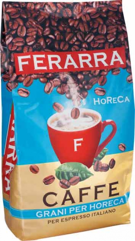 Кофе Ферара для еспрессо (Ferarra Blu Espresso) в зернах (1 кг) - 18976