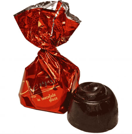 Цукерки Вишня заспиртована в шоколадній глазурі (2.5 кг), Житомирські ласощі - 19801