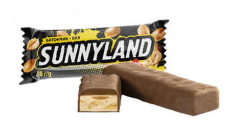 Батончик Саниленд (Sunnyland) (24шт/38г/блок), Житомирские сладости - 19832