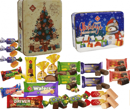 2026 Набір новорічний ЧАРІВНА СКРИНЬКА (331 г), Житомирські ласощі - 19799