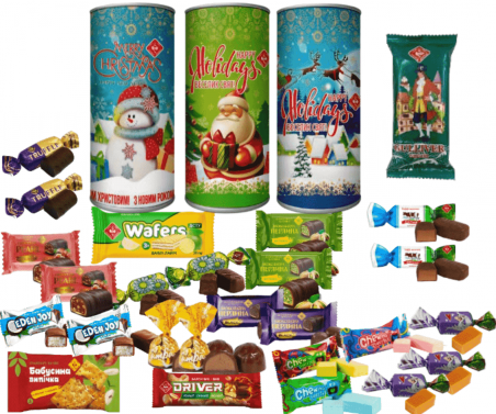 2026 Набір новорічний НОВОРІЧНЕ ДИВО (500 г), Житомирські ласощі - 19800