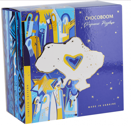 2026 Новорічний подарунок "Обʼєднані різдвом" (400 грам), CHOCOBOOM, Шокобум - 19759